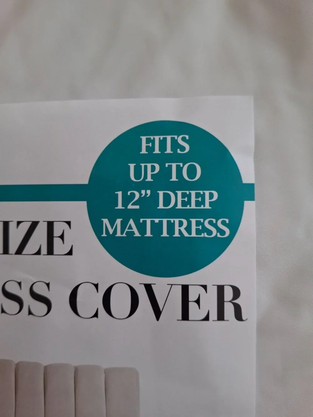 Better Home Queen Vinyl Mattress Cover Zippered Waterproof Bed Bug Dust Mite